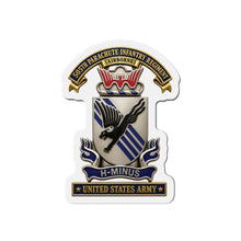 Load image into Gallery viewer, Die-Cut Magnet - Army - 505th Parachute Infantry Regiment (PIR) - DUI - United States Army - 3D - Enhanced
