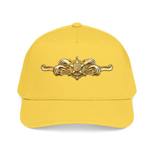 Load image into Gallery viewer, Mid Profile Baseball Cap - USCG - Cutterman - Officer wo txt - 3D - Enhanced
