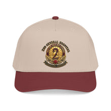 Load image into Gallery viewer, Mid Profile Baseball Cap - 2nd General Hospital - Landstuhl Germany - Black - 3D - Enhanced
