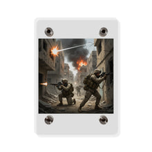 Load image into Gallery viewer, Acrylic Wall Art Panel - Marines in  the 2nd Battle of Fallujah
