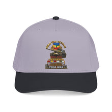 Load image into Gallery viewer, Mid Profile Baseball Cap - Army - Cold War Vet - 4th Bn 73rd Armor - 1st Inf Div - Panzer Kaserne Boblingen, FRG - M60A1 Tank w COLD SVC - 3D Enhanced X 300
