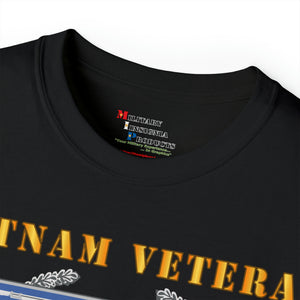 Unisex Ultra Cotton Tee - Army - Vietnam Veteran - Cbt Infantryman w CIB VN SVC