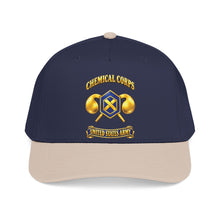 Load image into Gallery viewer, Mid Profile Baseball Cap - Army - Chemical Corps - 3D - Enhanced

