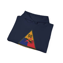 Load image into Gallery viewer, Hoodie – SSI - 50th Armored Division w Name Tape X 300
