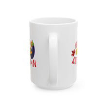 Load image into Gallery viewer, White Ceramic Mug - 11oz &amp; 15oz - Hello Autumn
