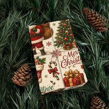 Load image into Gallery viewer, Gift Wrap Paper — Vintage Santa Christmas Wrapping Paper Pattern
