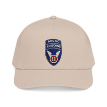 Load image into Gallery viewer, Mid Profile Baseball Cap - 11th Airborne Division w Arctic Tab wo txt - 3D - Enhanced
