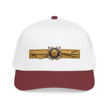 Load image into Gallery viewer, Mid Profile Baseball Cap - USCG - Marine Safety - Auxiliary wo txt - 3D - Enhanced
