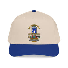 Load image into Gallery viewer, Mid Profile Baseball Cap - XVIII Airborne Corps Desert Storm Ribbons - 3D - Transparent
