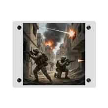 Load image into Gallery viewer, Acrylic Wall Art Panel - Marines in  the 2nd Battle of Fallujah
