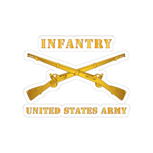 Load image into Gallery viewer, Kiss-Cut Stickers - Army - Infantry - Branch - US Army X 300
