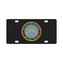Load image into Gallery viewer, Army - 2nd Infantry Regiment Branch - Do Not Touch Me - Biàn Hïa, Vietnam X 300 Classic License Plate
