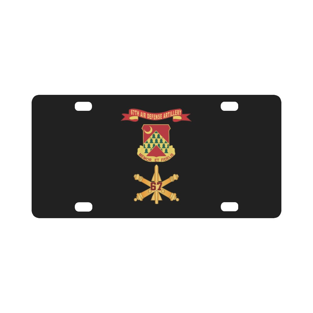 Army - 67th Air Defense Artillery w Number Br - DUI - Ribbon X 300 Cla ...