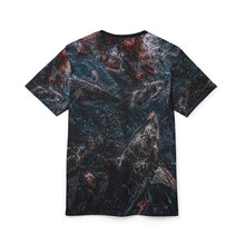 Load image into Gallery viewer, Shark Feeding Frenzy Tribute Tee — All-Over Print
