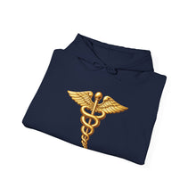 Load image into Gallery viewer, Hoodie – Army Medical Corps Branch Insignia - 3D - Enhanced
