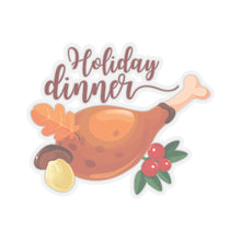 Load image into Gallery viewer, Kiss-Cut Stickers - Holiday Dinner
