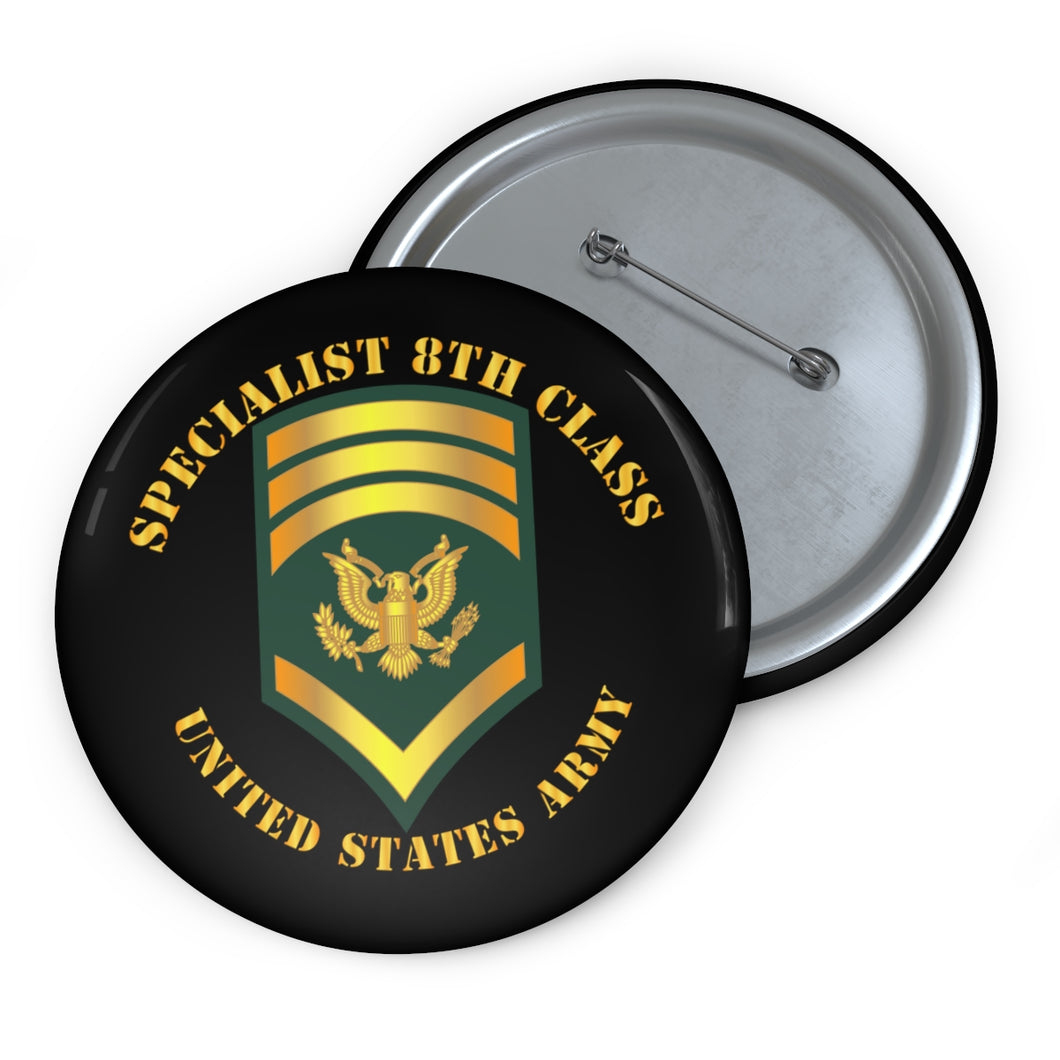 Custom Pin Buttons - Specialist 8th Class - SP8