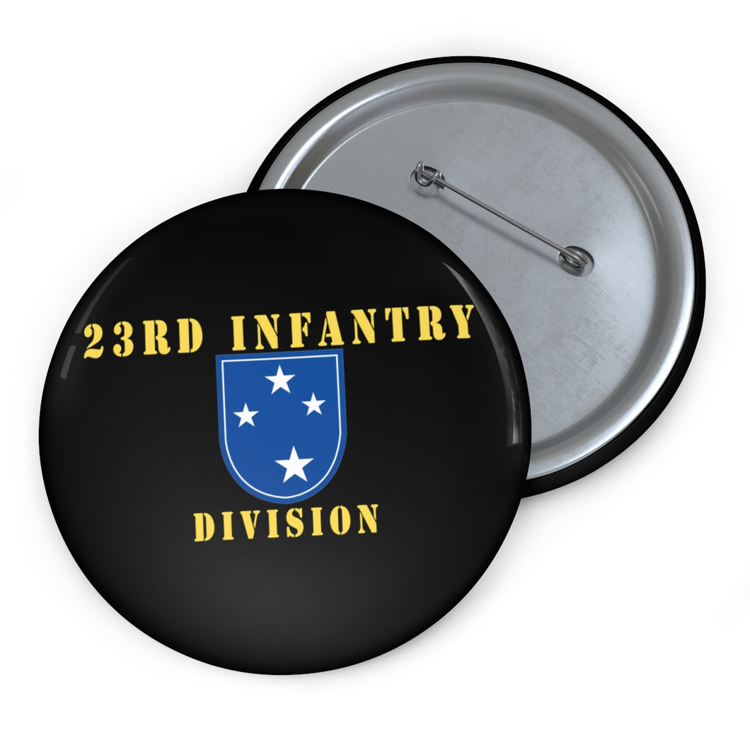 Custom Pin Buttons - 23rd Infantry Division X 300