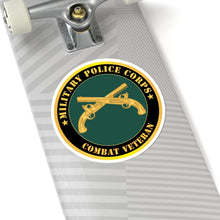 Load image into Gallery viewer, Kiss - Cut Stickers - Army - Military Police - Branch - Combat Veteran
