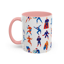Load image into Gallery viewer, Accent Coffee Mug (11, 15oz) - Superhero
