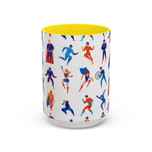Load image into Gallery viewer, Accent Coffee Mug (11, 15oz) - Superhero

