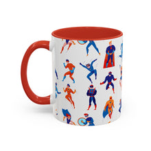Load image into Gallery viewer, Accent Coffee Mug (11, 15oz) - Superhero
