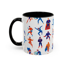Load image into Gallery viewer, Accent Coffee Mug (11, 15oz) - Superhero

