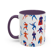 Load image into Gallery viewer, Accent Coffee Mug (11, 15oz) - Superhero
