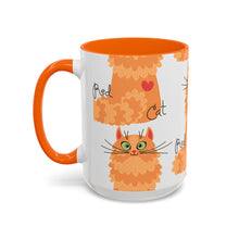 Load image into Gallery viewer, Accent Coffee Mug (11, 15oz) - Persian Cat
