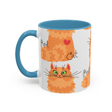 Load image into Gallery viewer, Accent Coffee Mug (11, 15oz) - Persian Cat
