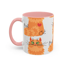 Load image into Gallery viewer, Accent Coffee Mug (11, 15oz) - Persian Cat
