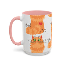 Load image into Gallery viewer, Accent Coffee Mug (11, 15oz) - Persian Cat
