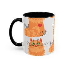 Load image into Gallery viewer, Accent Coffee Mug (11, 15oz) - Persian Cat
