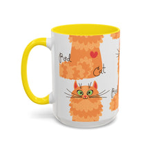 Load image into Gallery viewer, Accent Coffee Mug (11, 15oz) - Persian Cat
