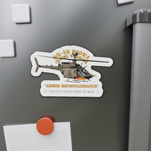 Load image into Gallery viewer, Die-Cut Magnets - Army - OH-58 Kiowa - Armed Reconnaissance
