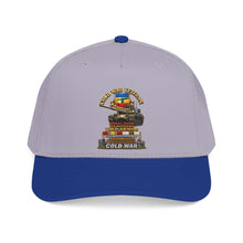 Load image into Gallery viewer, Mid Profile Baseball Cap - Army - Cold War Vet - 4th Bn 73rd Armor - 1st Inf Div - Panzer Kaserne Boblingen, FRG - M60A1 Tank w COLD SVC - 3D Enhanced X 300
