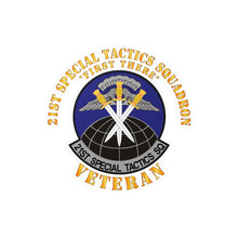 Load image into Gallery viewer, Kiss-Cut Vinyl Decals - 21st Special Tactics Squadron - First There -Veteran X 300

