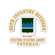 Load image into Gallery viewer, Die-Cut Magnets - Army - SSI - 80th Infantry Division - Blue Ridge - US Army Veteran X 300
