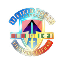 Load image into Gallery viewer, Holographic Die-cut Stickers - II Field Force w SVC Ribbons X 300

