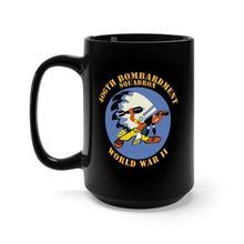 Load image into Gallery viewer, Black Mug 15oz - AAC - 406th Bombardment Squadron - WWII X 300
