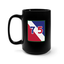 Load image into Gallery viewer, Black Mug 15oz - SSI - 75th Infantry Division X 300
