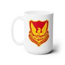 Load image into Gallery viewer, White Ceramic Mug 15oz - Army - 39th Field Artillery Regiment wo Txt
