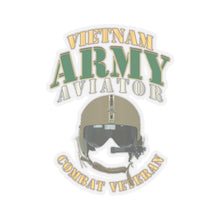 Load image into Gallery viewer, Kiss-Cut Stickers - Army - ARMY -  Aviator - Vietnam - Combat Vet X 300

