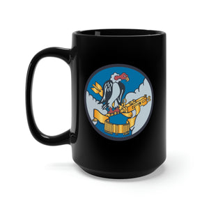 Black Mug 15oz - AAC - 824th Bomb Squadron, 484th Bomb Group - 15th AAF wo Txt X 300