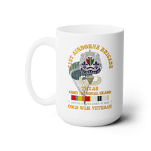 Load image into Gallery viewer, White Mug 15oz -   Army - 1st Missile Bn,  81st Artillery - Ft Sill OK w COLD SVC X 300
