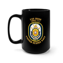 Load image into Gallery viewer, Black Mug 15oz - Navy - USS Ross (DDG-71) X 300
