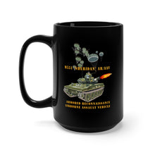 Load image into Gallery viewer, Black Mug 15oz - M551 Sheridan - Firing - ARV-AAV w Paratroopers
