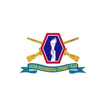 Load image into Gallery viewer, Kiss-Cut Vinyl Decals - Army - 442nd Infantry Regimental Combat Team w Br - SSI - Ribbon X 300
