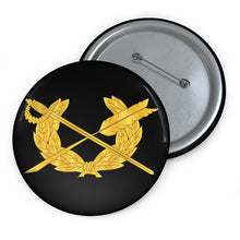 Load image into Gallery viewer, Custom Pin Buttons - JAG Branch wo Text
