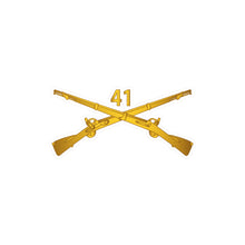 Load image into Gallery viewer, Kiss-Cut Vinyl Decals - Army - 41st Infantry Regiment wo Txt
